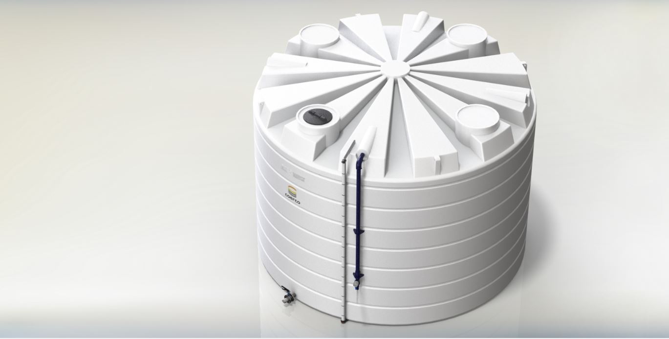Coerco 50,000-litre liquid fertiliser tank