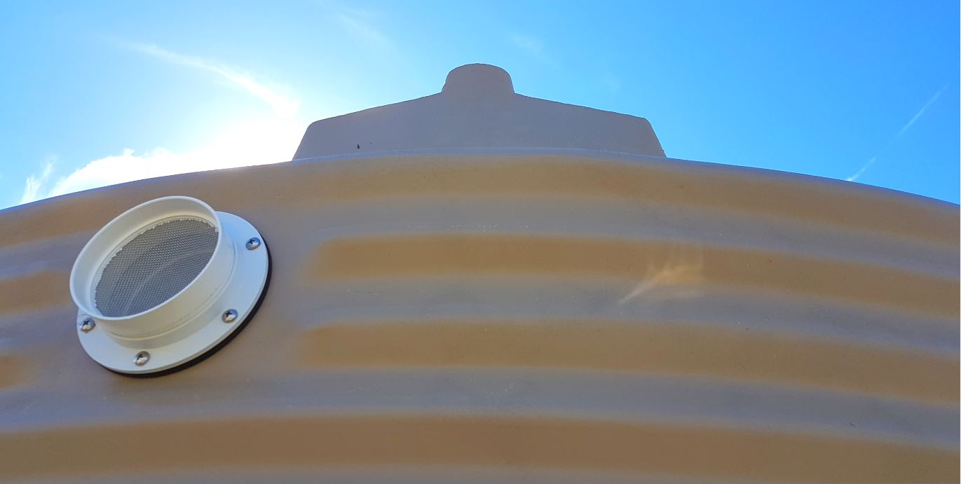 Coerco rainwater tank roof-1